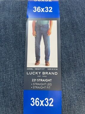 Lucky Brand 221 Straight Men's Jeans